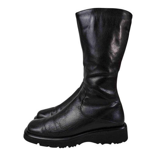 Bottes en cuir 