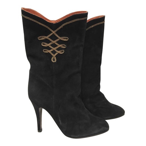 Bottes en daim