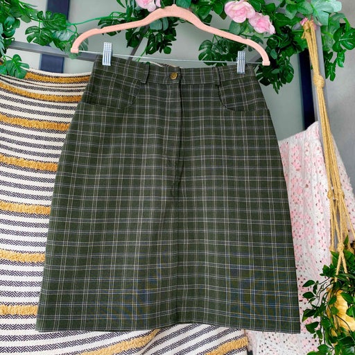 Plaid skirt
