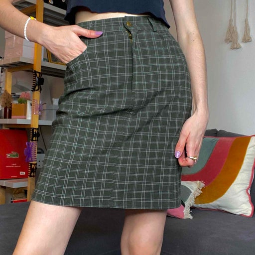 Plaid skirt
