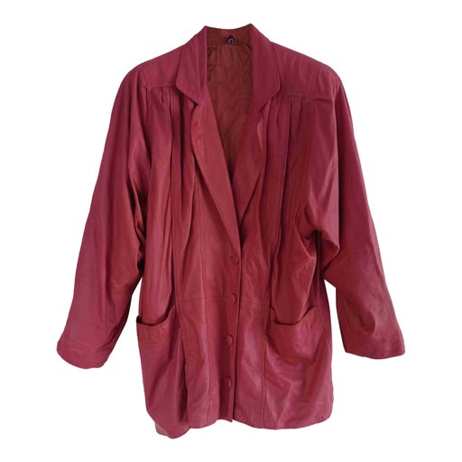 leather coat