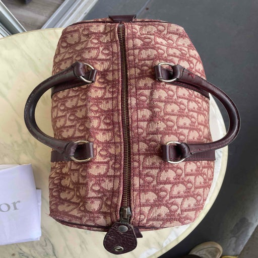 Christian Dior bowling bag