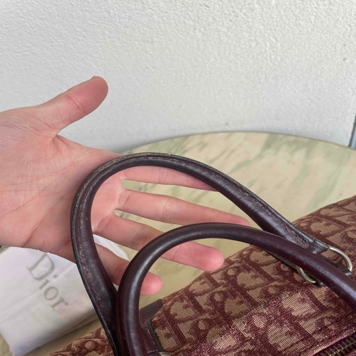 Christian Dior bowling bag