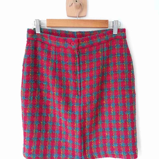 80's tweed skirt