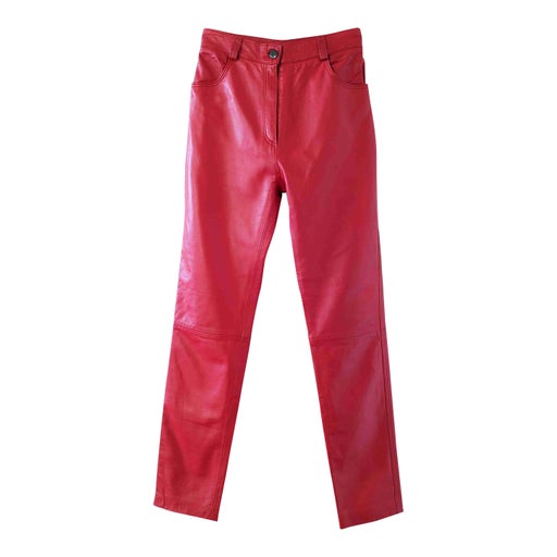 Leather trousers