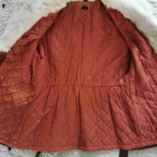 Leather safari jacket