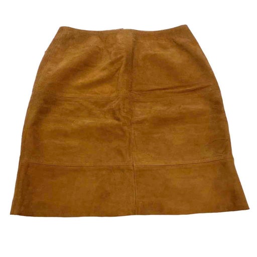 Suede skirt