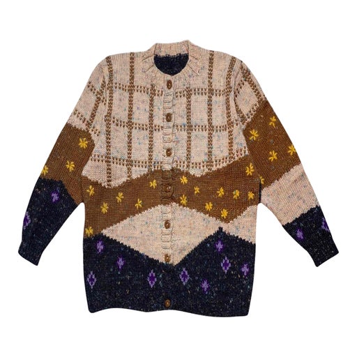 Patterned cardigan