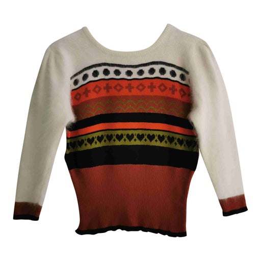 Angora wool sweater