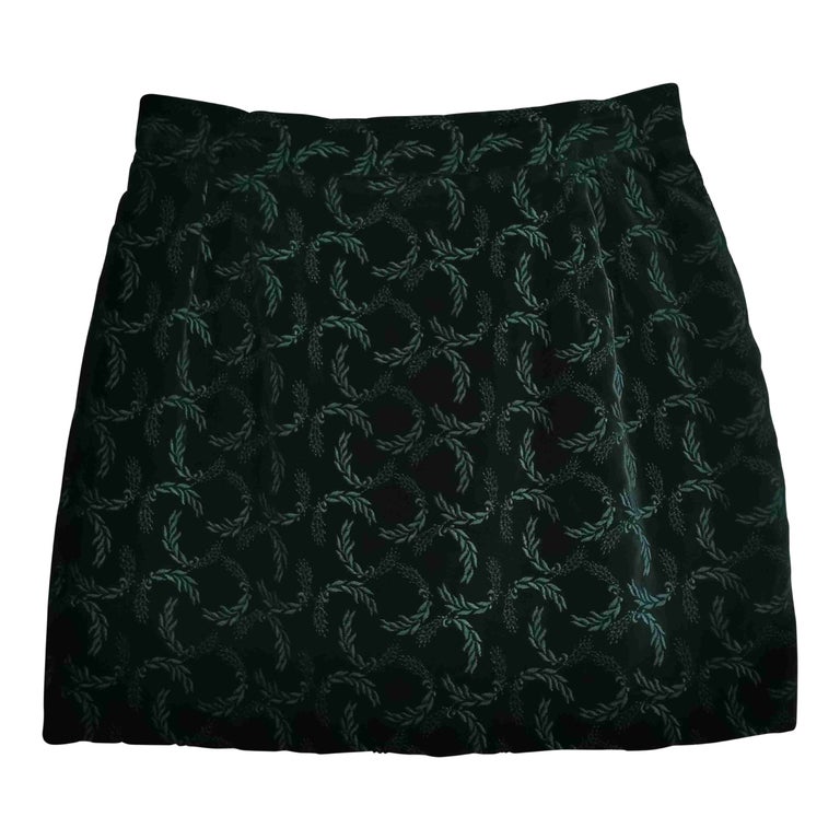 Mini-jupe en velours