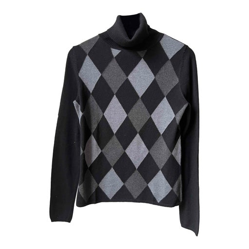 Jacquard turtleneck