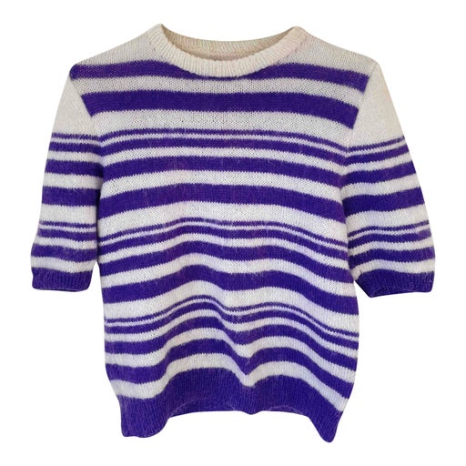 80's striped sweater
