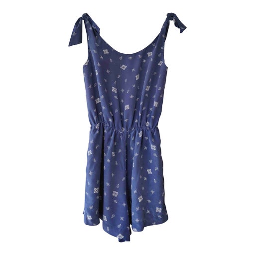 Silk playsuit