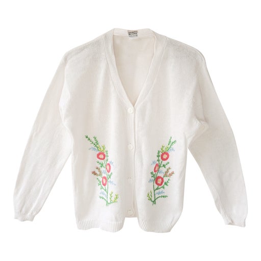 Embroidered cardigan