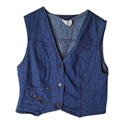 denim vest