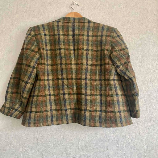 Checked blazer