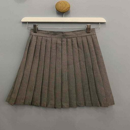 Houndstooth skirt