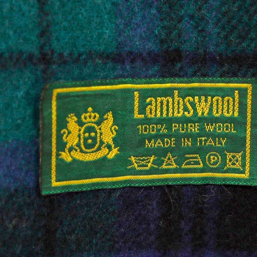 Wool tartan scarf