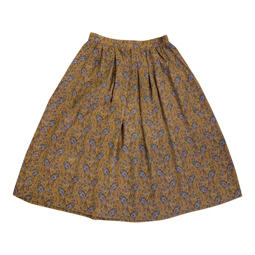 silk skirt