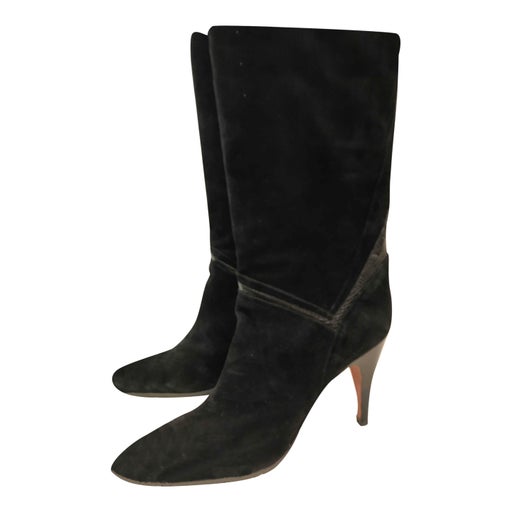 Bottes en daim