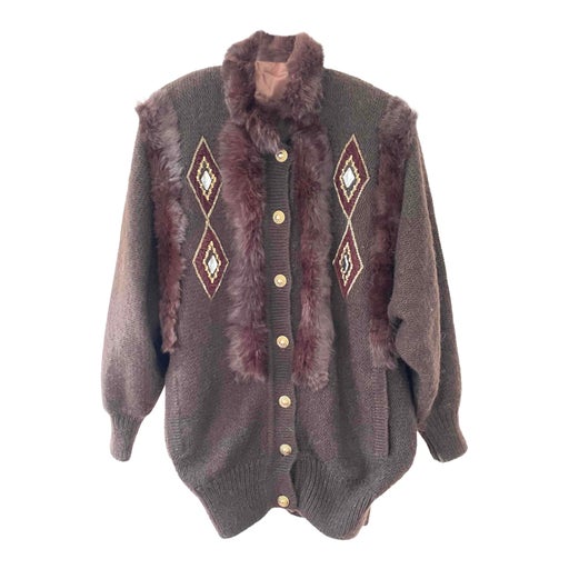 Wool and fur jacket