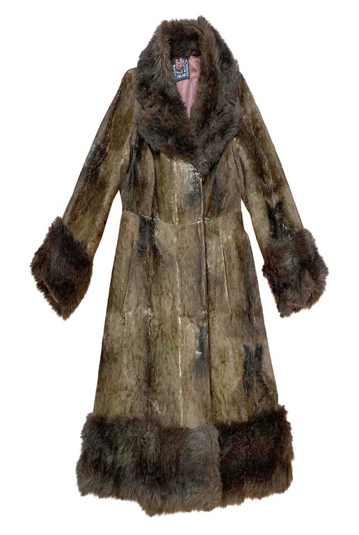 70's fur coat