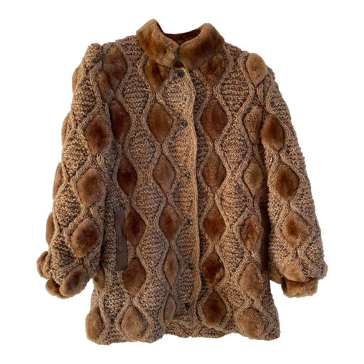 Short patterned coat