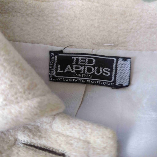 Ted Lapidus wool trench coat