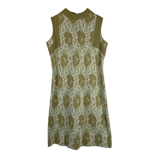 Paisley midi dress
