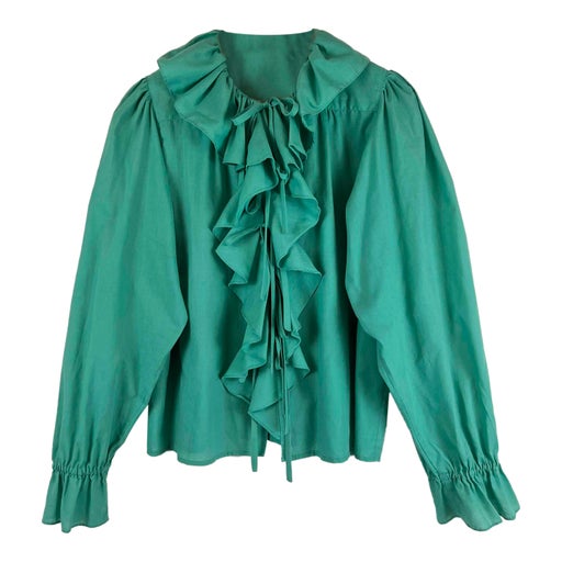 Ruffled blouse
