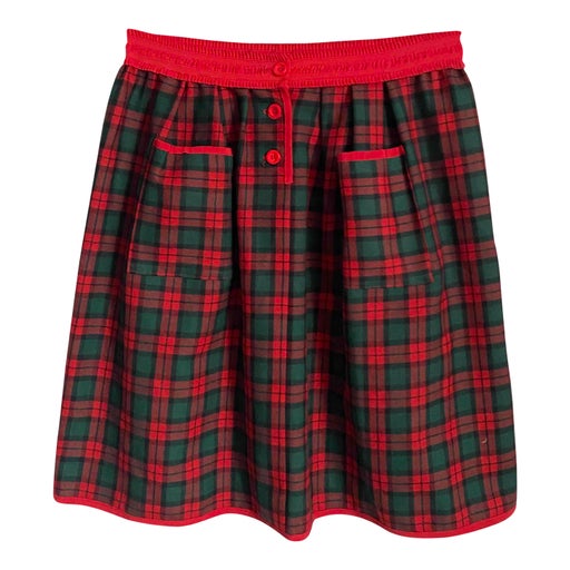 tartan skirt