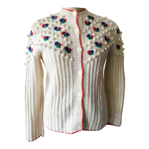 Embroidered cardigan