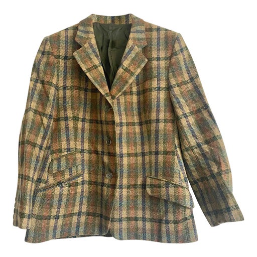 Checked blazer