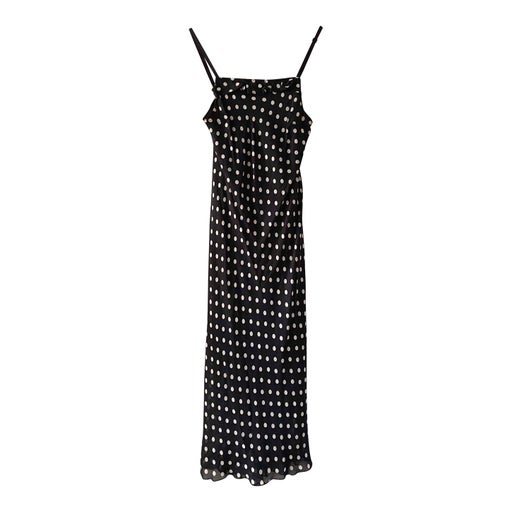 Long polka dot dress