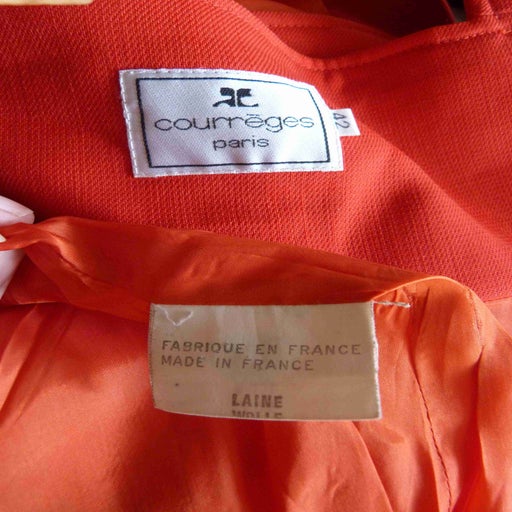 Courrèges trapeze dress