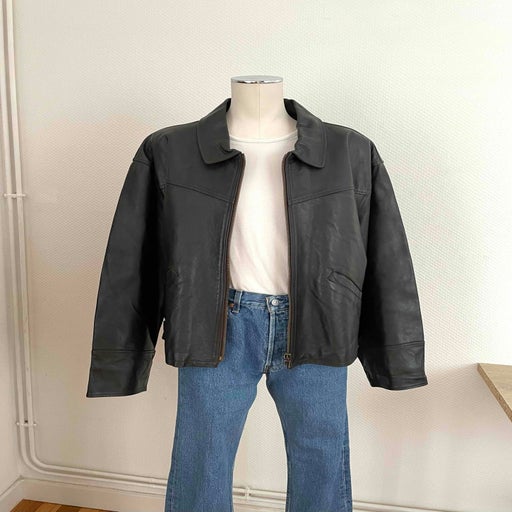 Leather jacket
