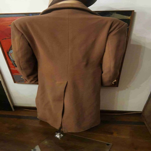 Wool and cashmere coat