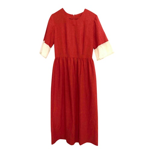 Long linen dress
