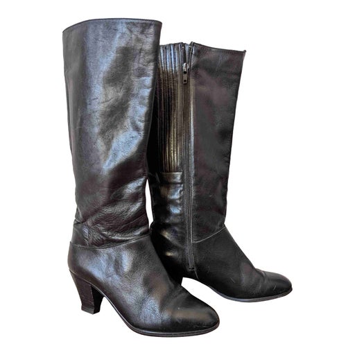 Bottes en cuir