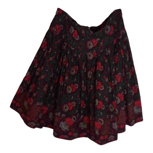 Velvet skirt