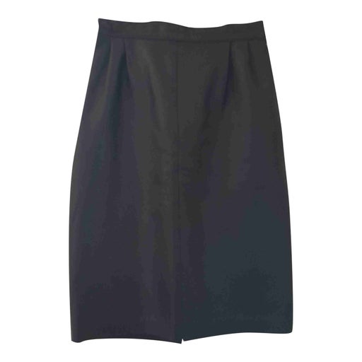 Jupe crayon en cuir