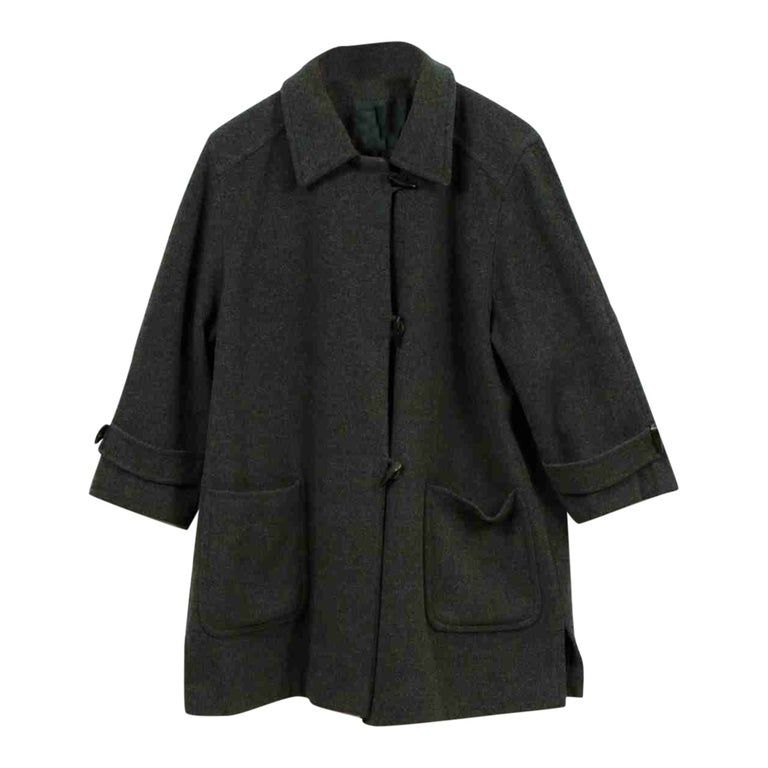 Wool and cashmere pea coat