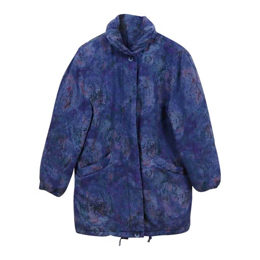 Patterned down jacket