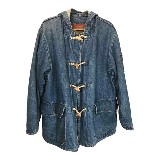 Valentino denim parka