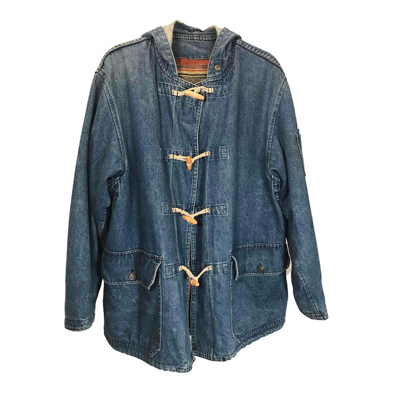 Valentino denim parka