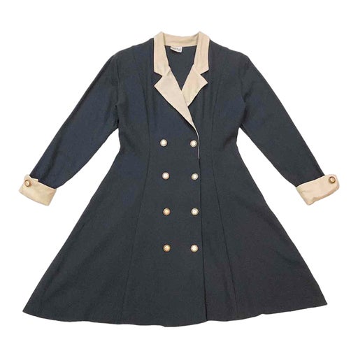 Wool midi dress