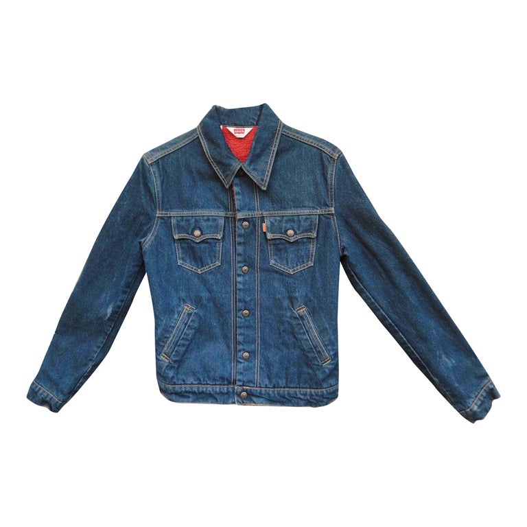 Veste levis en jean femme cheap