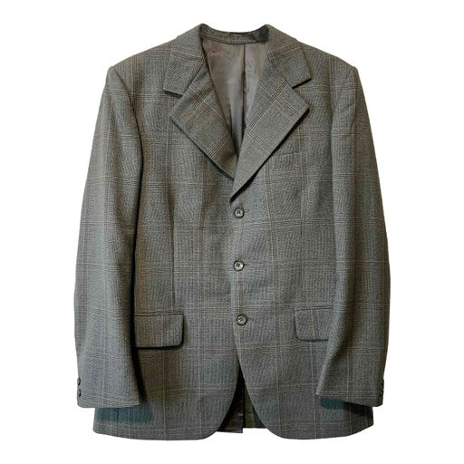 Prince of Wales check blazer