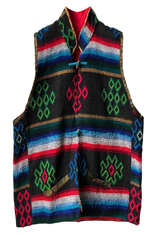 Ethnic sleeveless vest