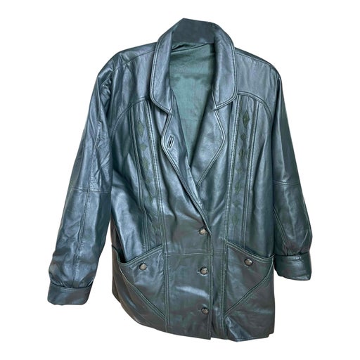 leather coat